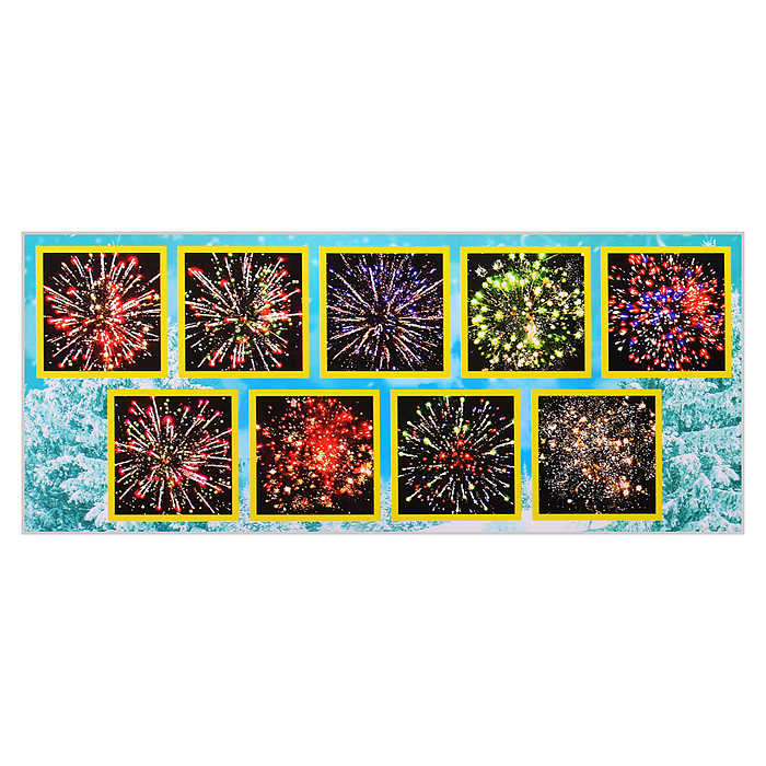 Батарея салютов "Новогодний марафон" (1" х 100 залп.) * в кор. 2 шт. Срок до 15.01.30