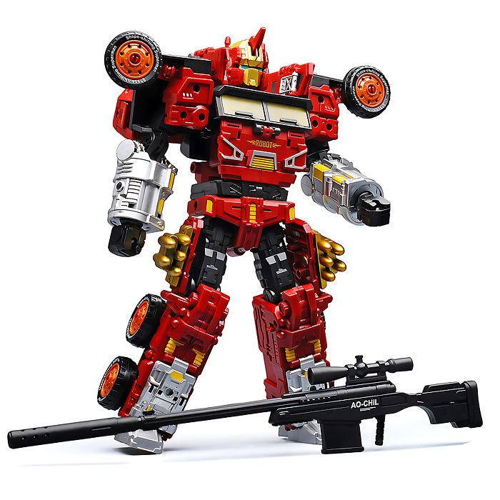 Фото к товару Робот 908-18B трансформирующийся в грузовую машину, в коробке Робот 908-18B трансформирующийся в грузовую машину, в коробке