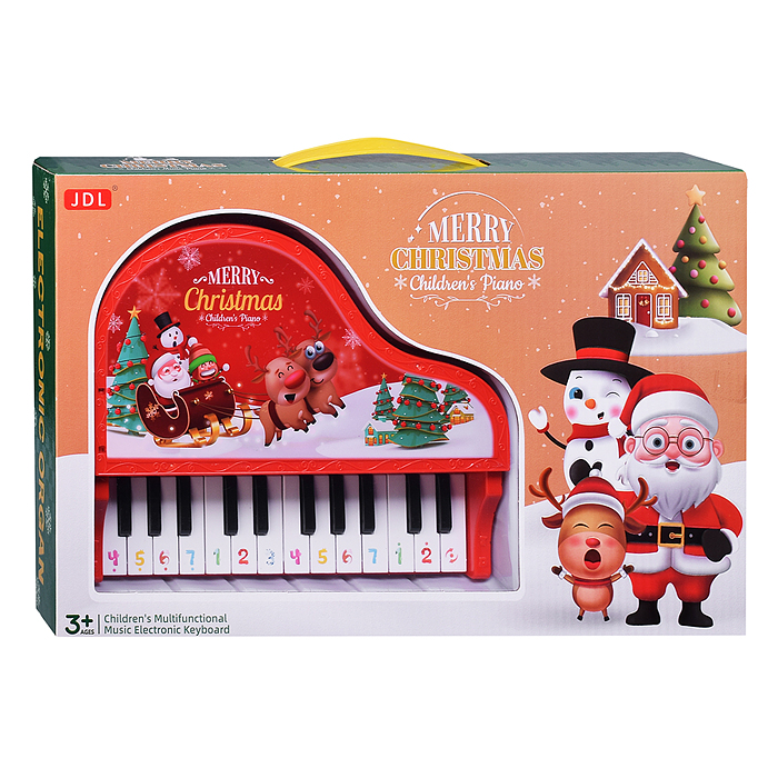 Пианино 8879B "Новогодний рояль" в коробке