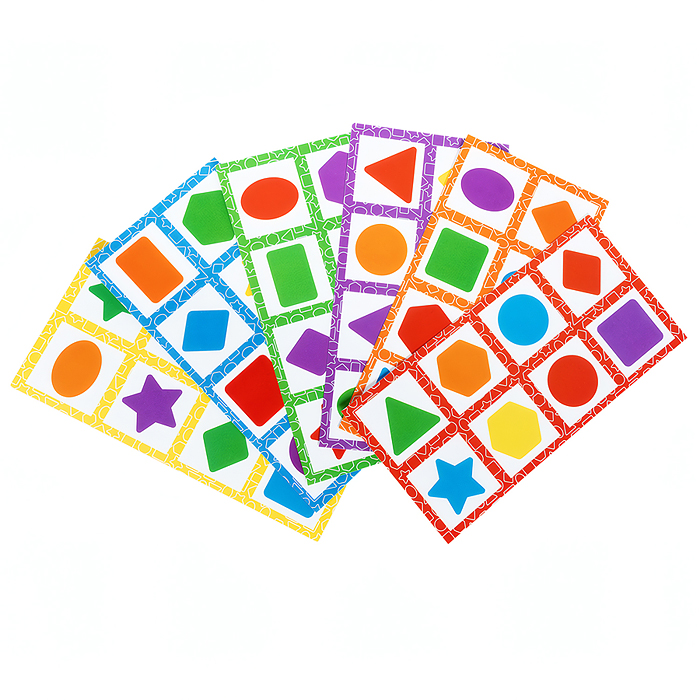 Фото к товару Лото с деревянными фишками "Цвета и формы" (деревянная коробка) Лото с деревянными фишками "Цвета и формы" (деревянная коробка)