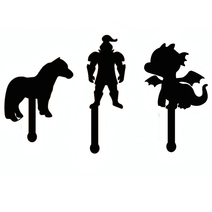 Игра настольная "ТеатрТеней" Театр на столе (5 сказок)