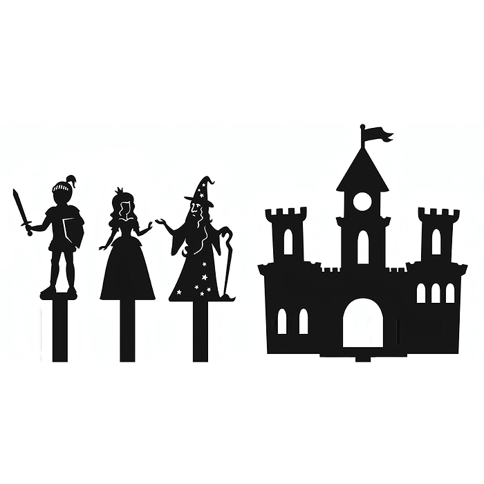 Игра настольная "ТеатрТеней" Театр на столе (5 сказок)