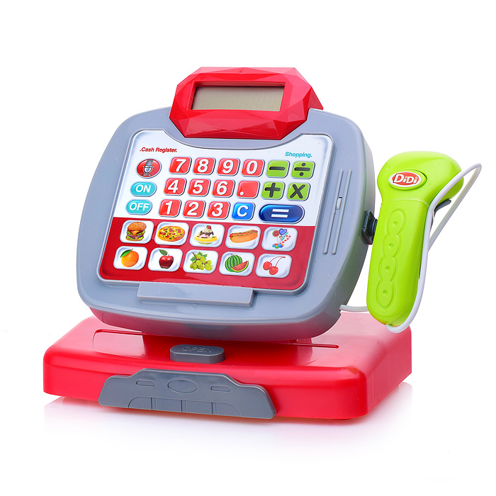 Фото к товару Касса CF8501 "Маленький продавец" в коробке Касса CF8501 "Маленький продавец" в коробке