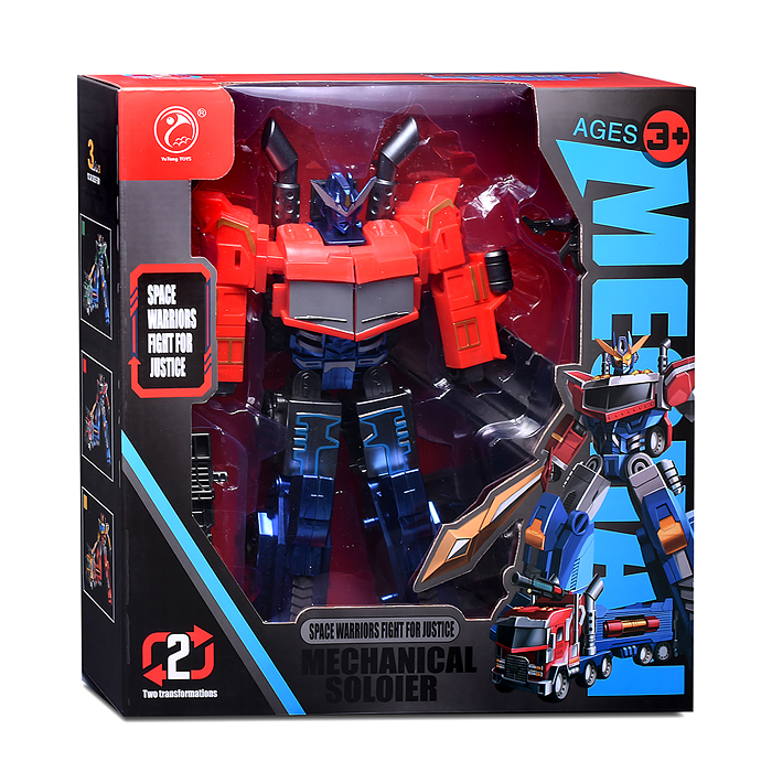 Фото к товару Робот 908-5B трансформирующийся в грузовую машину с пушкой, в коробке Робот 908-5B трансформирующийся в грузовую машину с пушкой, в коробке