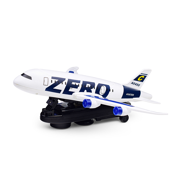 Самолет R04 "Боинг" с подсветкой, в коробке