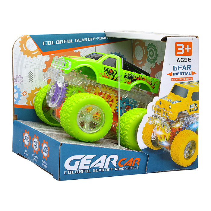 Машина YM-1107A "Трюковой пикап" в коробке