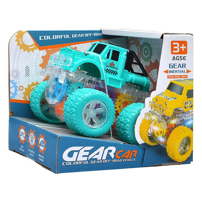 Машина YM-1107A "Трюковой пикап" в коробке