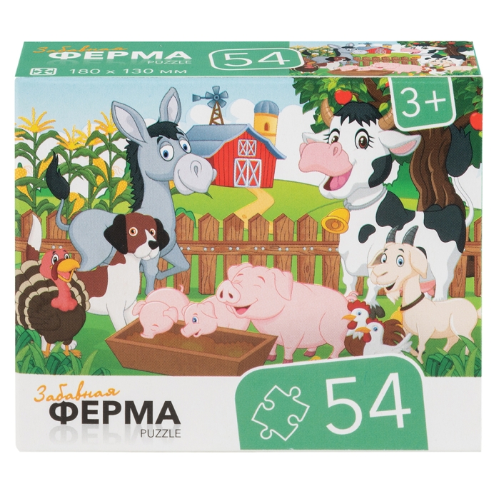 Пазлы 54 "Ферма" Пазлы 54 "Ферма"