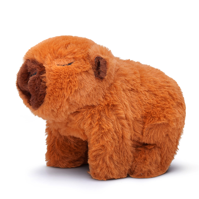 Мягкая игрушка E -2O "Капибара" (шевелит ушами и носиком, издаёт звуки)