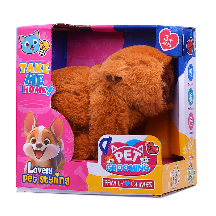 Мягкая игрушка E -2O "Капибара" (шевелит ушами и носиком, издаёт звуки)