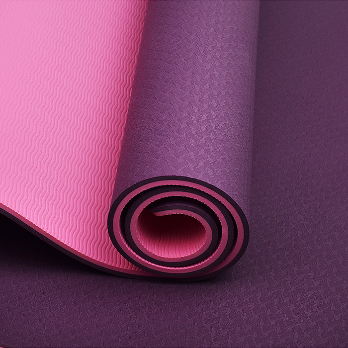 Коврик гимнастический TPE 00-6974 (80*183*10мм 1450г)