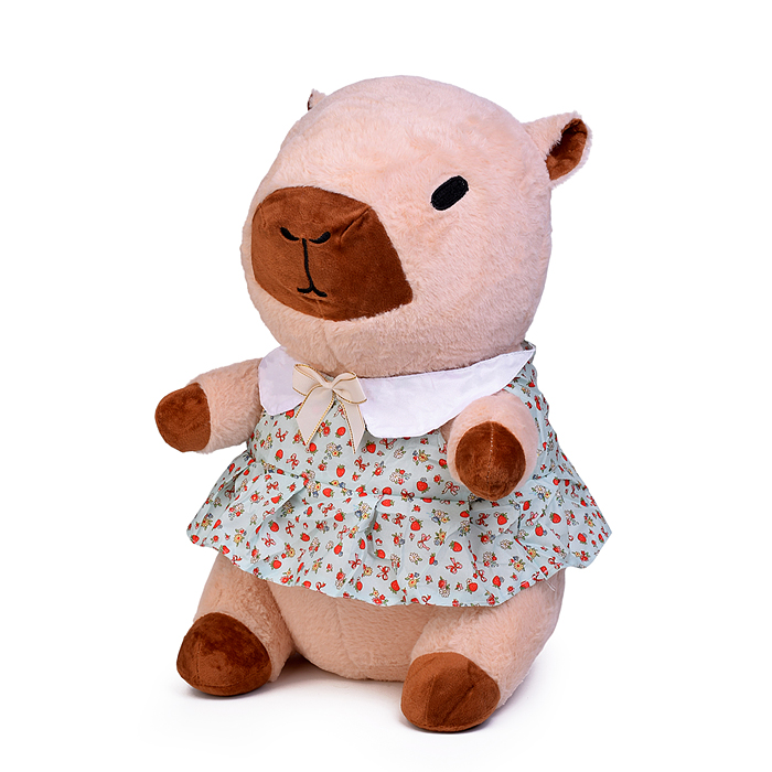 Мягкая игрушка "Капибара" М1577 с пледом