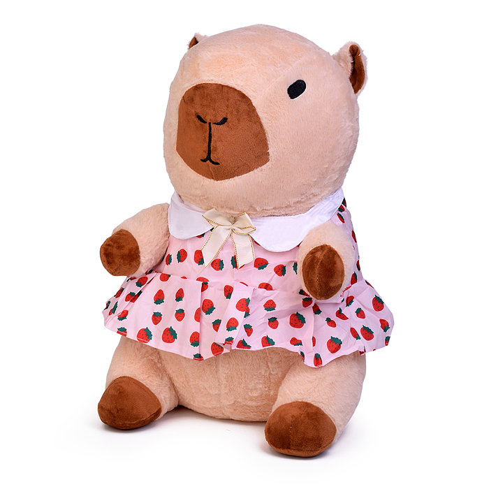 Мягкая игрушка "Капибара" М1577 с пледом