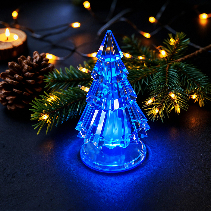 Елочка S2686 на батарейках (11 см)