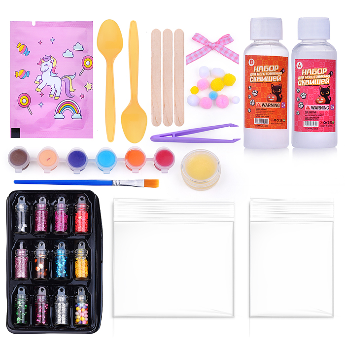 Набор творческая мастерская PT-2322 "Создай свой сквиш" в коробке