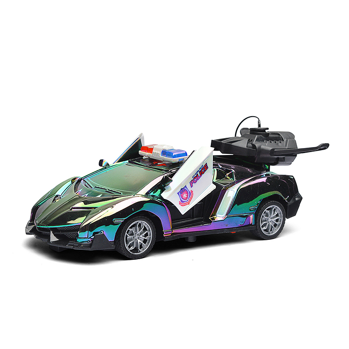 Машина 6818D "Спортивная полиция" р/у 27 MHz, в коробке