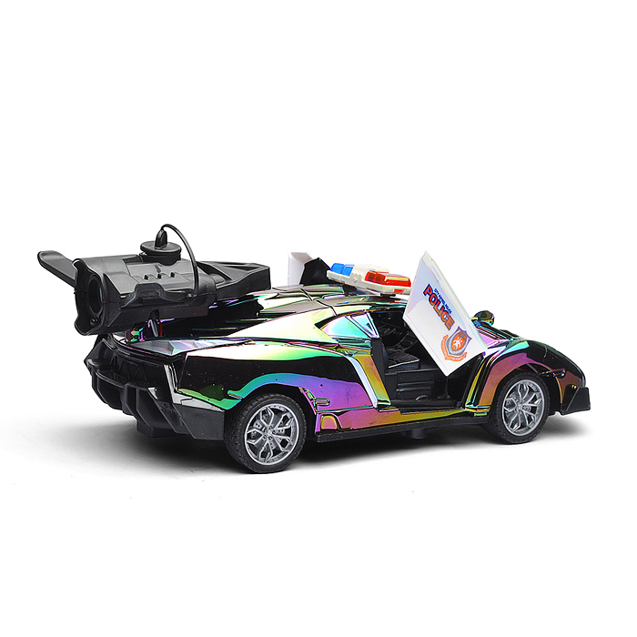 Машина 6818D "Спортивная полиция" р/у 27 MHz, в коробке