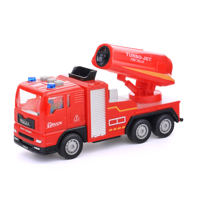 Машина RJ6821-4 "Пожарная" (свет, звук) в коробке