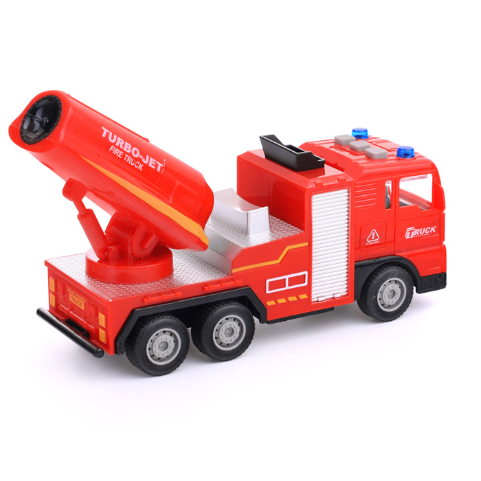 Машина RJ6821-4 "Пожарная" (свет, звук) в коробке