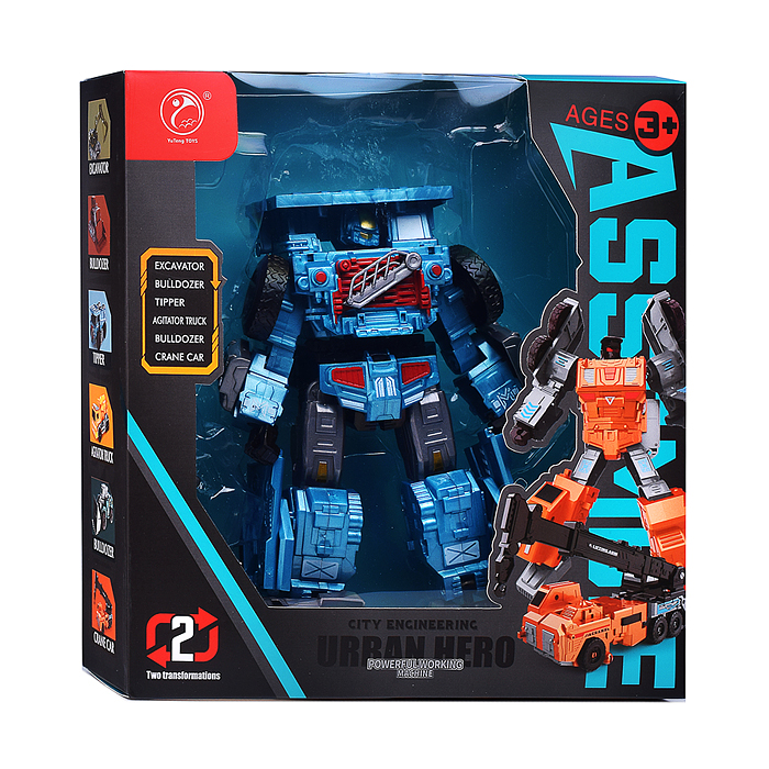 Фото к товару Робот 908-2B1 трансформирующийся в броневик, в коробке Робот 908-2B1 трансформирующийся в броневик, в коробке