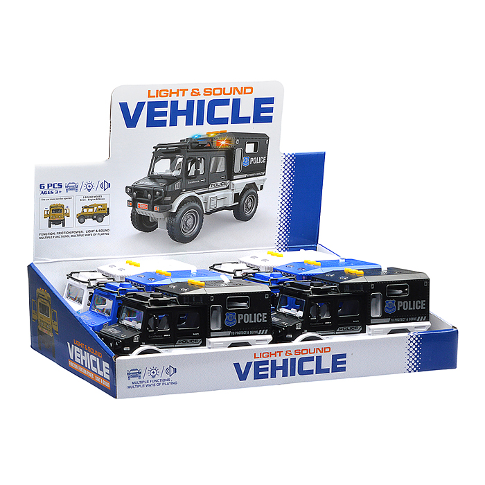 Машина YM-9900F "Броневик" в коробке