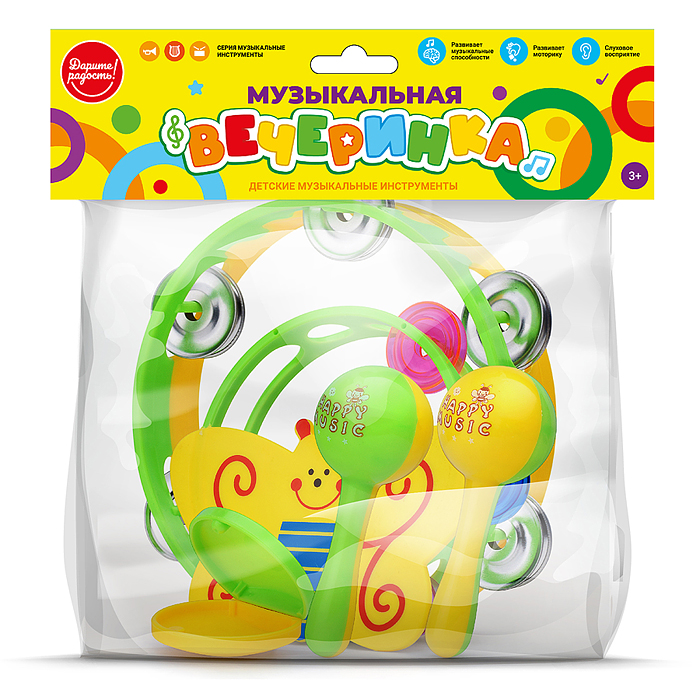 Набор музыкальных инструментов UT0288 "Музыкальная вечеринка"
