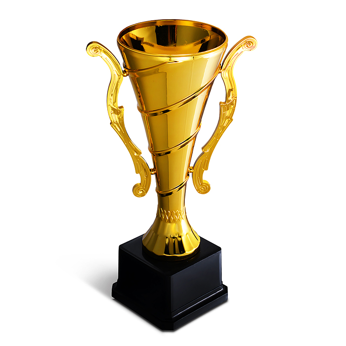 Кубок спортивный 00-6984 пластик (25 см)