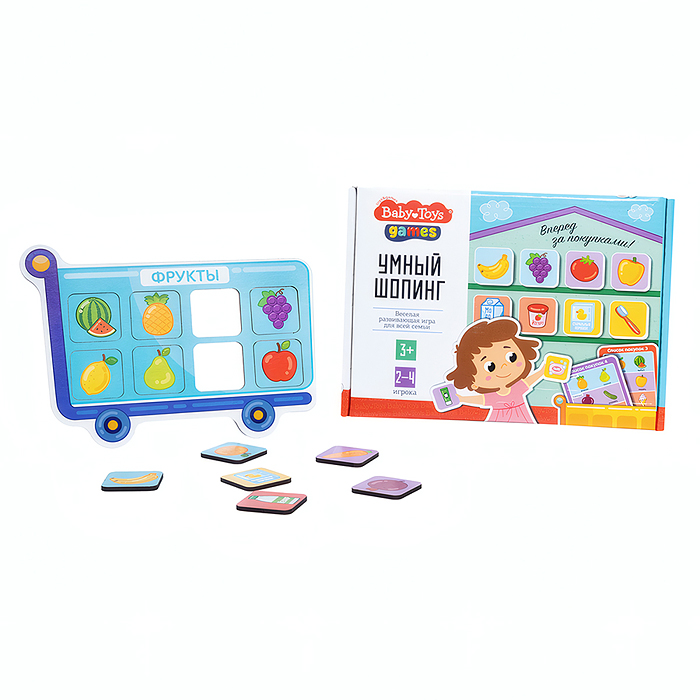 Фото к товару Игра настольная деревянная "Умный шопинг" Baby toys games Игра настольная деревянная "Умный шопинг" Baby toys games