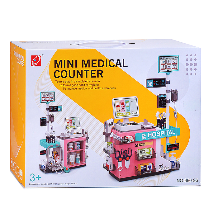 Игровой набор доктора 660-96 "Госпиталь" в коробке