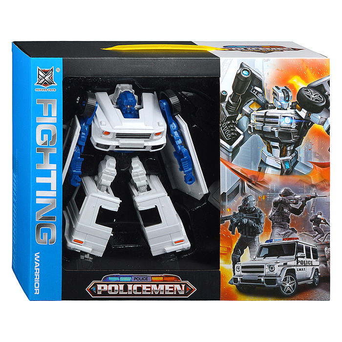 Фото к товару Робот HF9166AB "Штормовой удар-Защитник" в коробке Робот HF9166AB "Штормовой удар-Защитник" в коробке