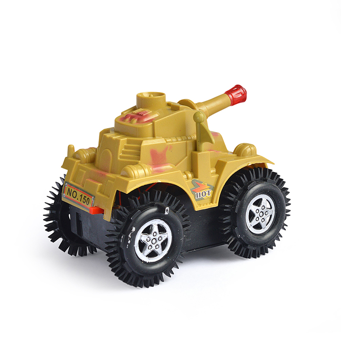 Машина-перевертыш 150 "Силач" на батарейках, в пакете