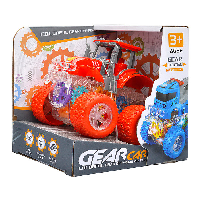 Фото к товару Машина YM-1112A "Фермерский трюкач" в коробке Машина YM-1112A "Фермерский трюкач" в коробке