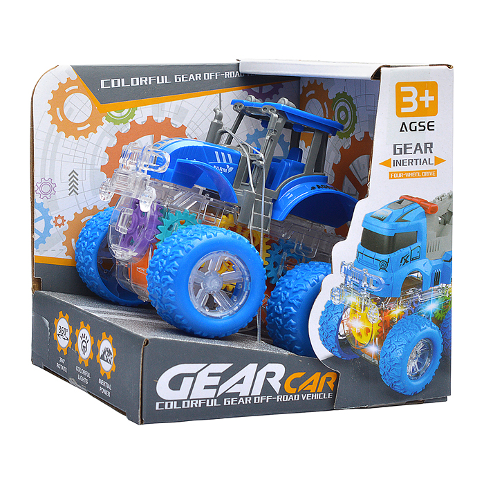 Фото к товару Машина YM-1112A "Фермерский трюкач" в коробке Машина YM-1112A "Фермерский трюкач" в коробке