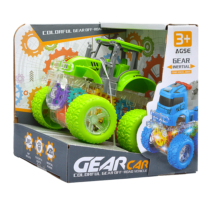 Фото к товару Машина YM-1112A "Фермерский трюкач" в коробке Машина YM-1112A "Фермерский трюкач" в коробке