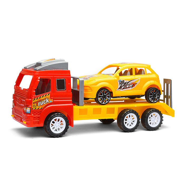 Фото к товару Автовоз S66-19 "Силач" под колпаком Автовоз S66-19 "Силач" под колпаком