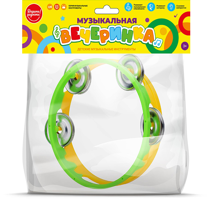 Бубен UT0287 "Музыкальная вечеринка"