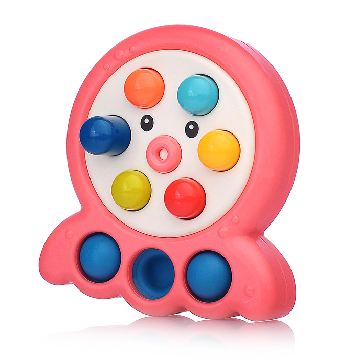 Игрушка развивающая 688-77 "Осьминожка" для сенсорного развития, в шоубоксе