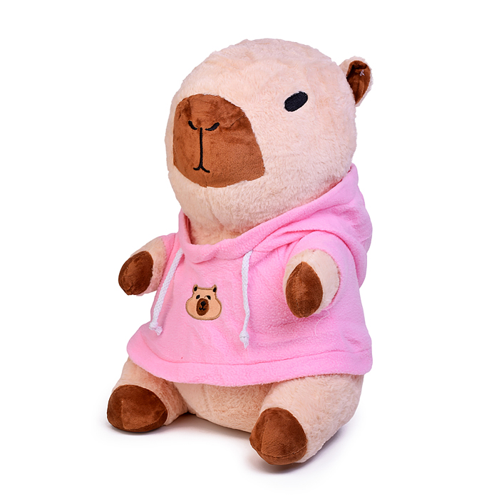 Мягкая игрушка "Капибара" М1579 с пледом