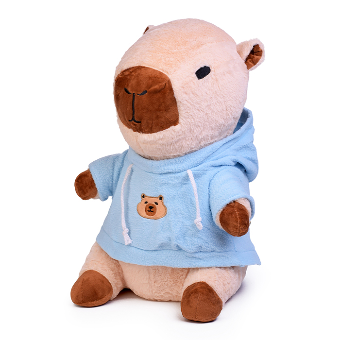 Мягкая игрушка "Капибара" М1579 с пледом