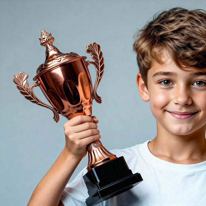 Кубок спортивный 00-6983 металл (29 см)