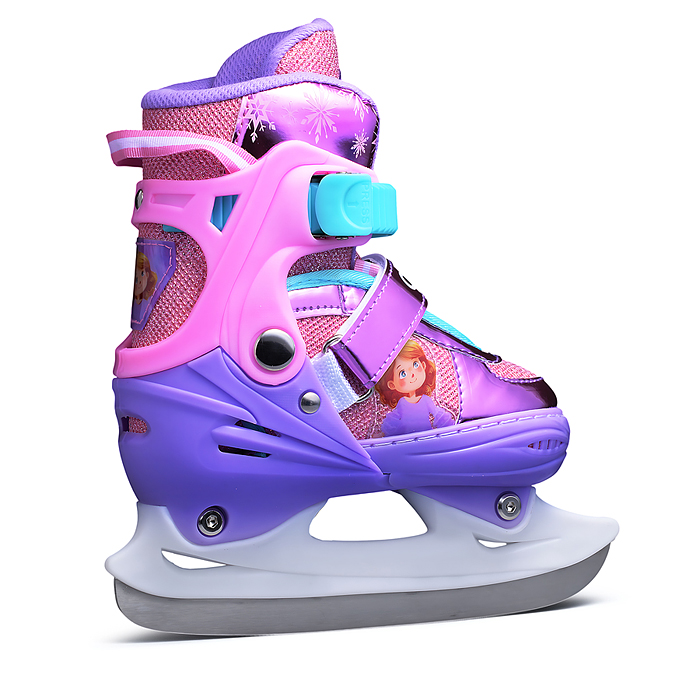 Коньки детские 00-3087 размер S, фиолетовый