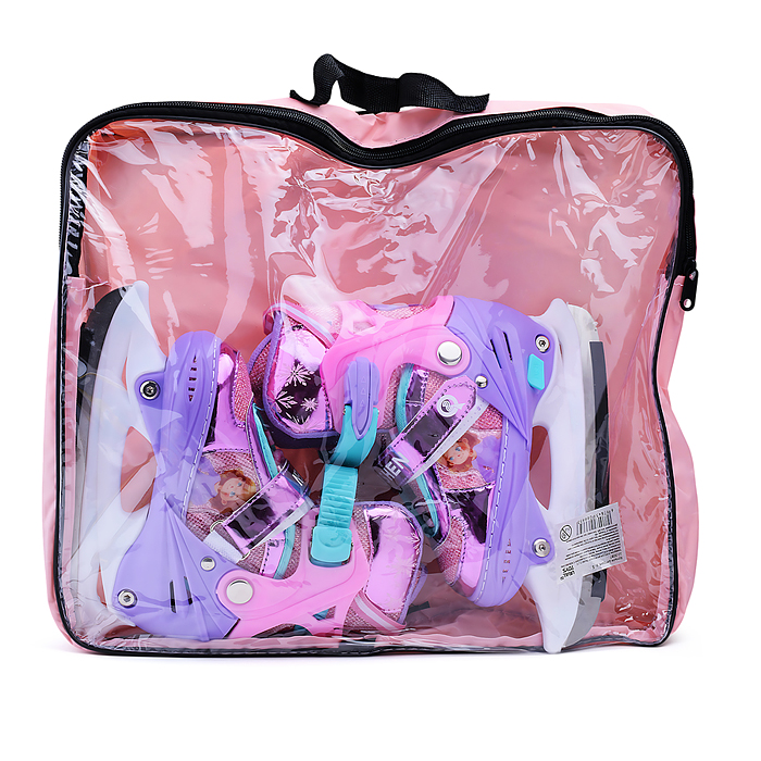 Коньки детские 00-3087 размер S, фиолетовый