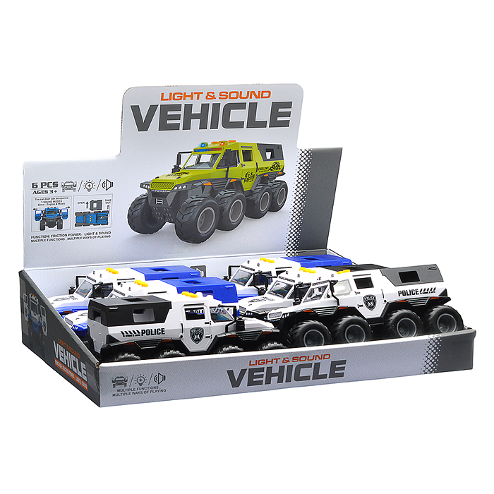 Машина YM-9903F "Супер джип" в коробке