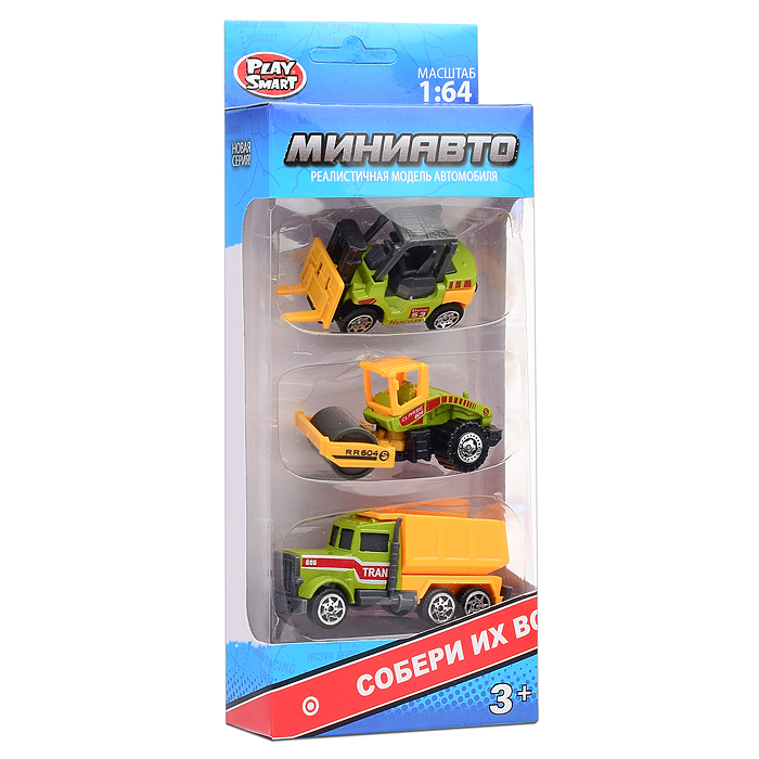Фото к товару Набор техники 6389-2 "Мини Авто" сельскохозяйственная, в коробке Набор техники 6389-2 "Мини Авто" сельскохозяйственная, в коробке