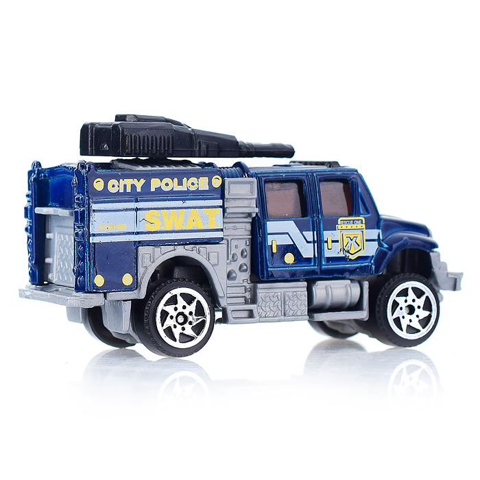 Фото к товару Набор техники 6389-3 "Мини Авто" полиция, в коробке Набор техники 6389-3 "Мини Авто" полиция, в коробке