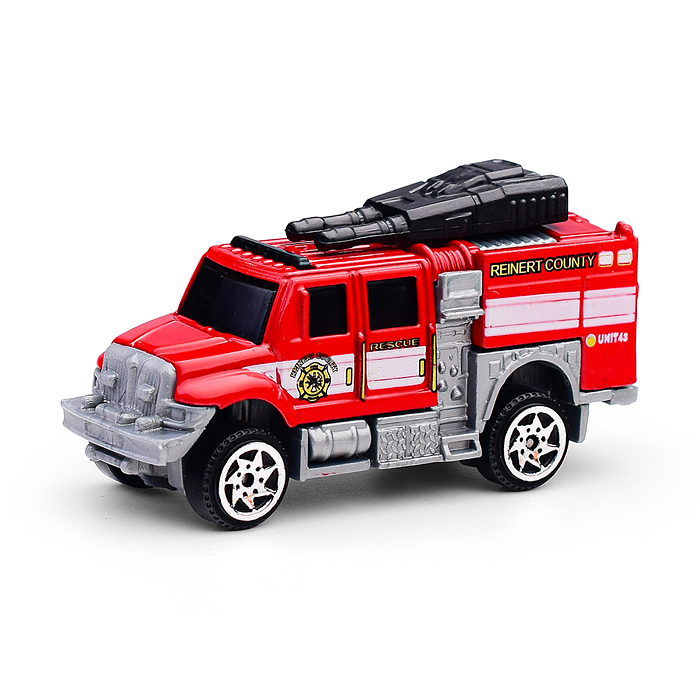 Набор техники 6389-4 "Мини Авто" пожарные спасатели, в коробке