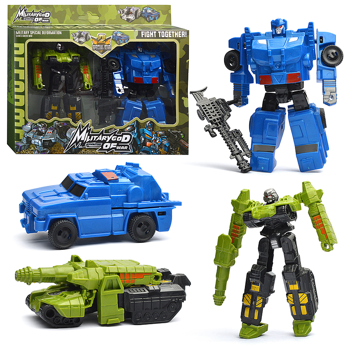 Фото к товару Робот HF111-9 с пушкой, трансформирующийся, в коробке Робот HF111-9 с пушкой, трансформирующийся, в коробке