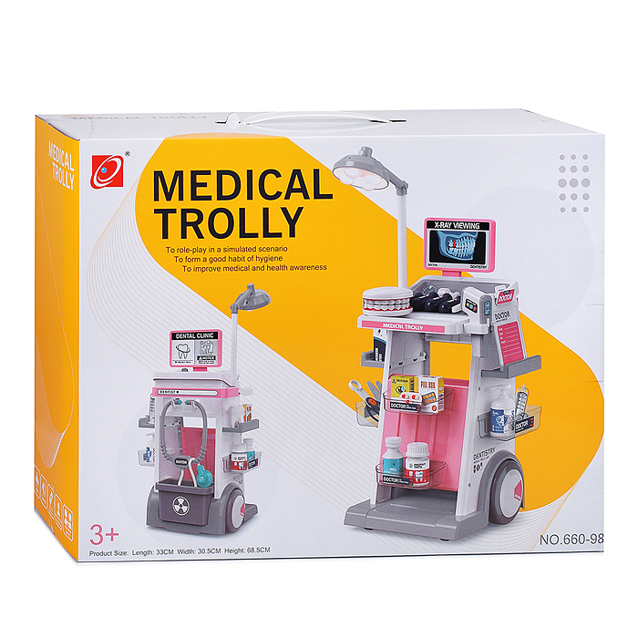 Игровой набор доктора 660-98 "Кабинет стоматолога" в коробке
