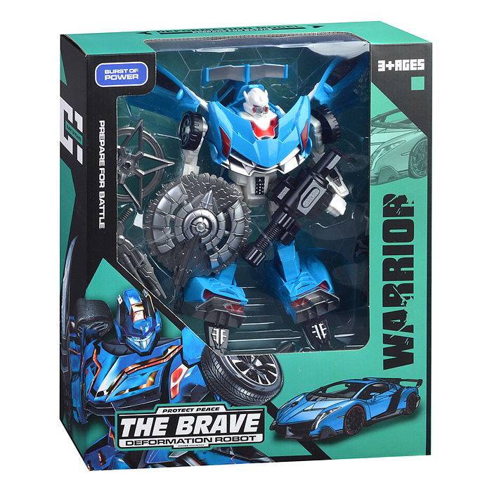 Фото к товару Робот HF9389AB "Стражник" трансформирующийся, в коробке Робот HF9389AB "Стражник" трансформирующийся, в коробке