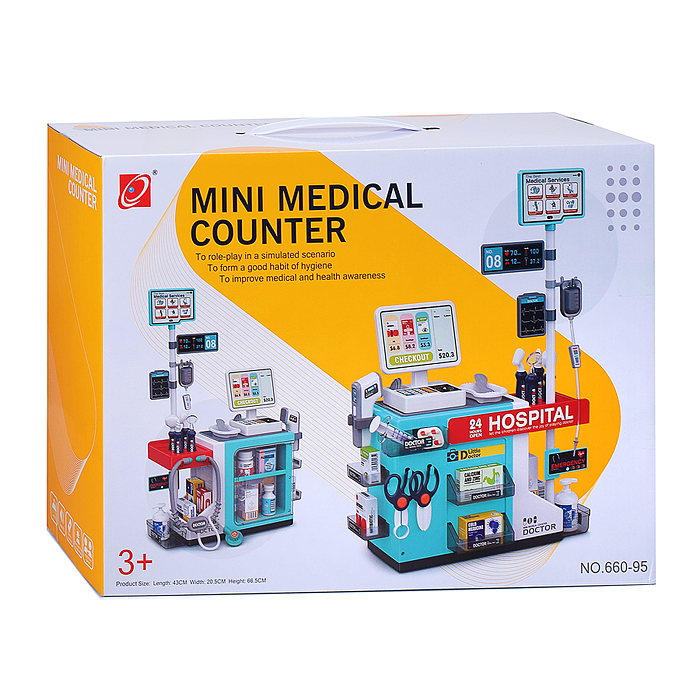 Игровой набор доктора 660-97 "Стомотологический кабинет" в коробке